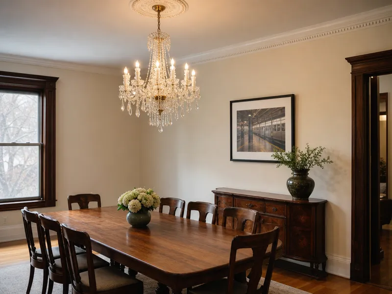 Brooklyn brownstone dining room