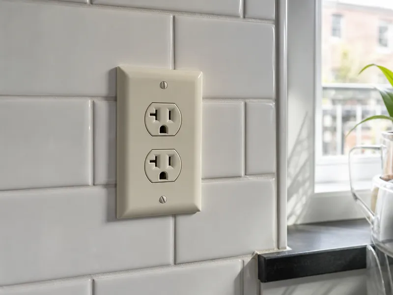 Standard 20-amp outlet