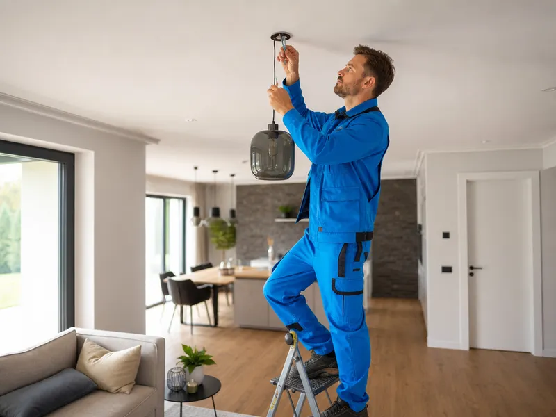 Light fixture installation