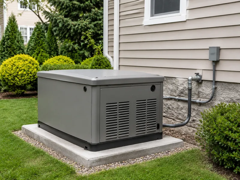 Whole house generator