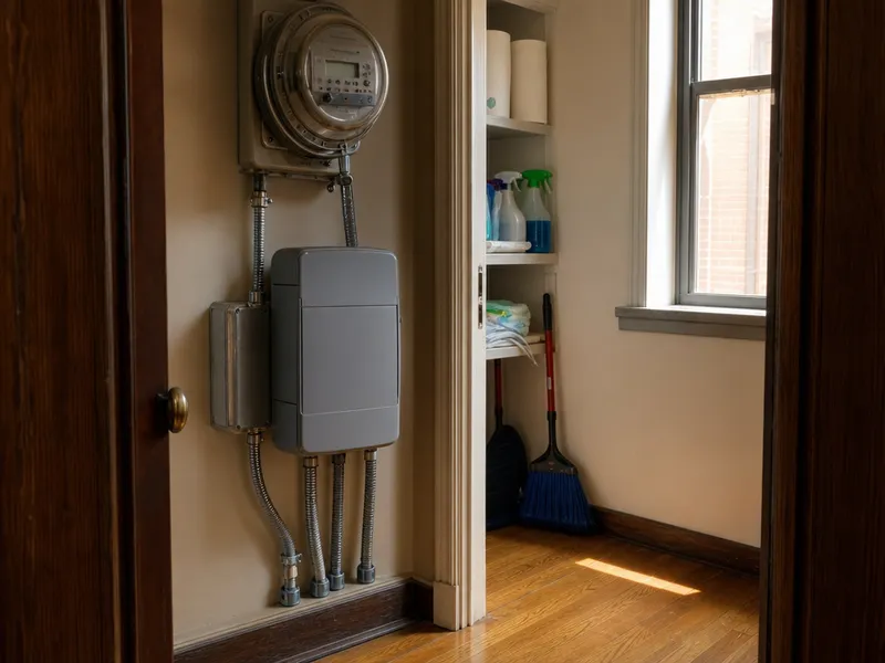 GenerLink device installation in a Brooklyn co-op