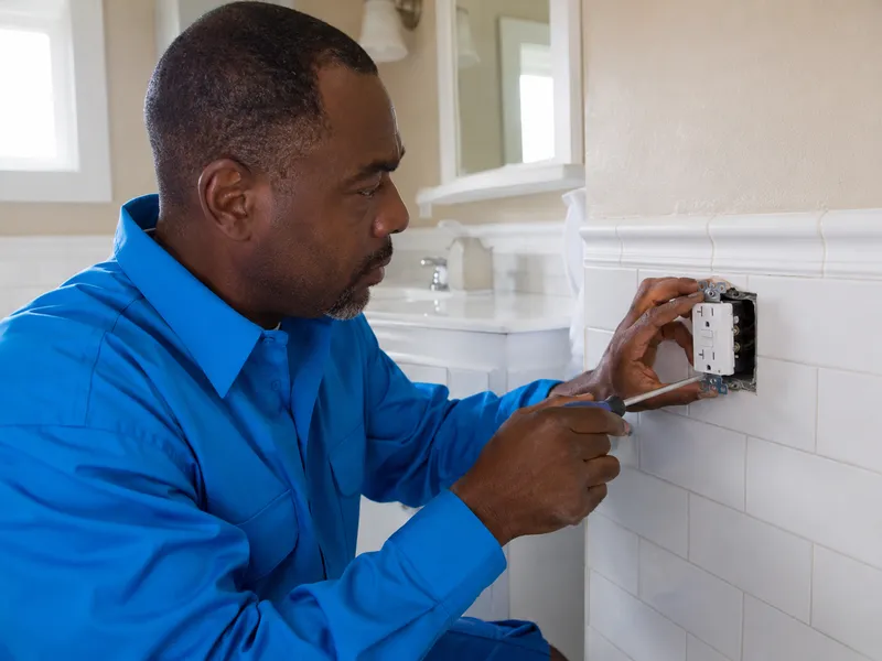 GFCI outlet install