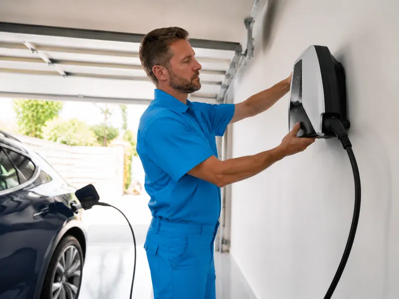 EV charger install