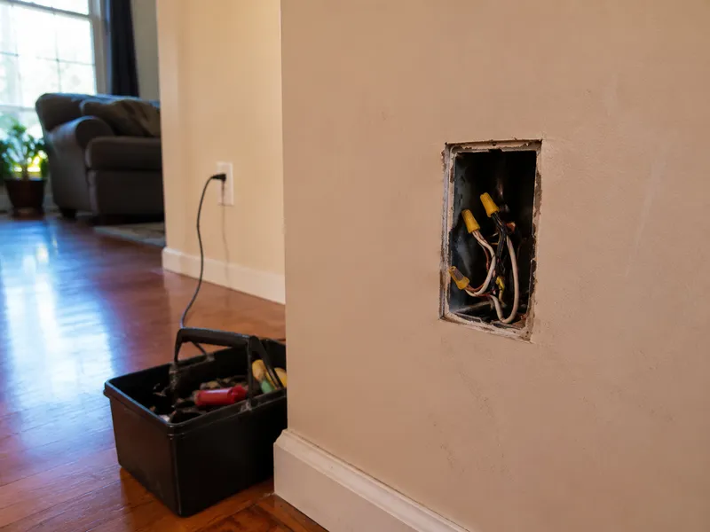 Manhattan apartment, short circuit