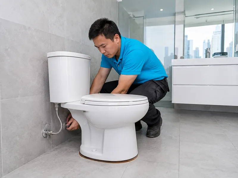 Toilet installation