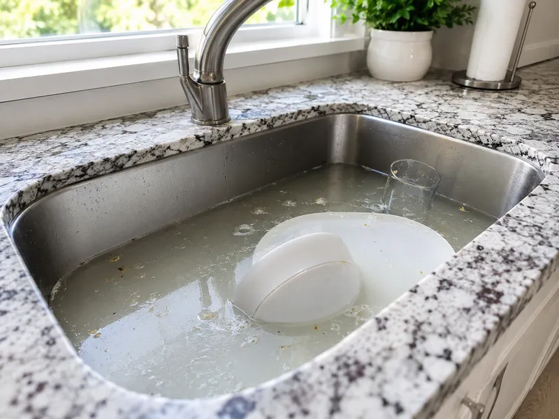 Clogged drain