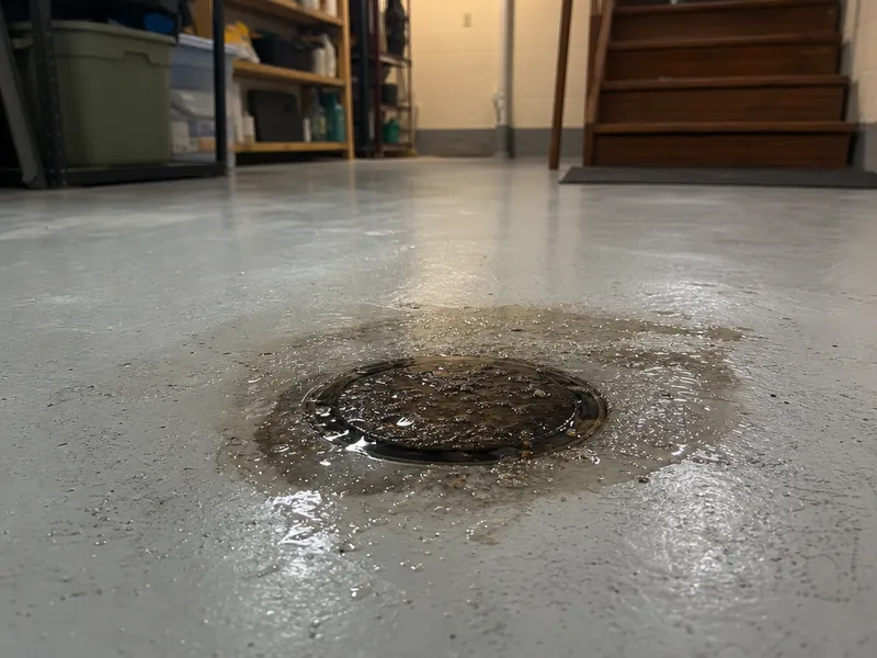 Sewer backup