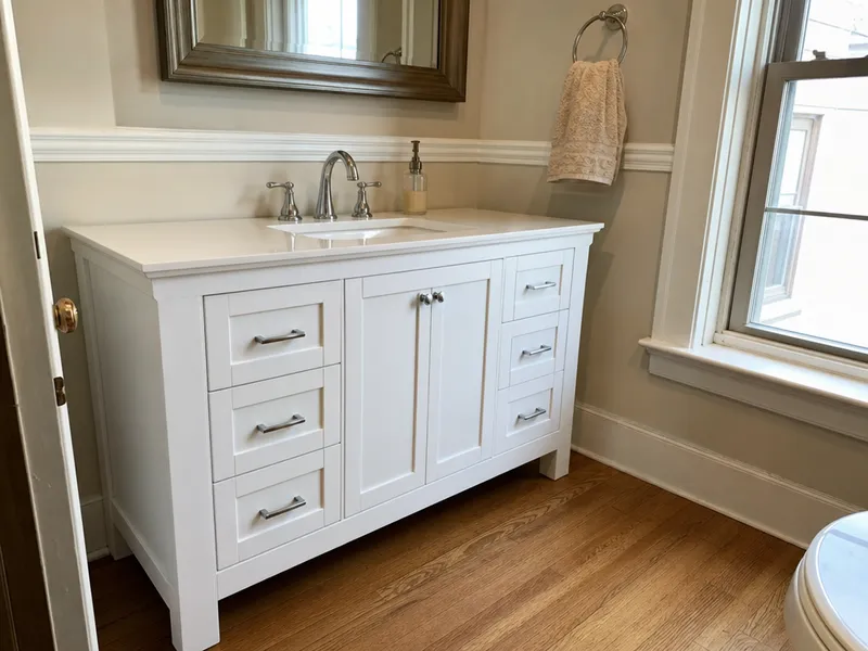 Manhattan bathroom fixture install