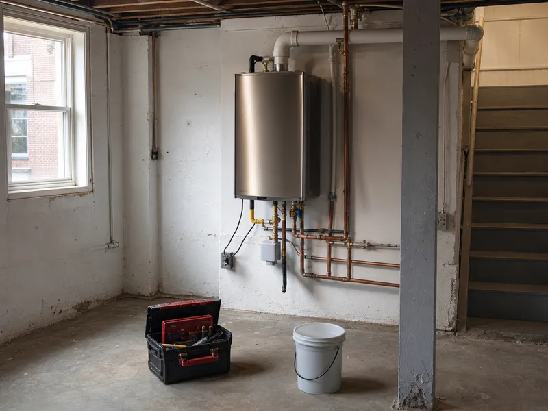 Tank-to-tankless conversion in Bronx single-family