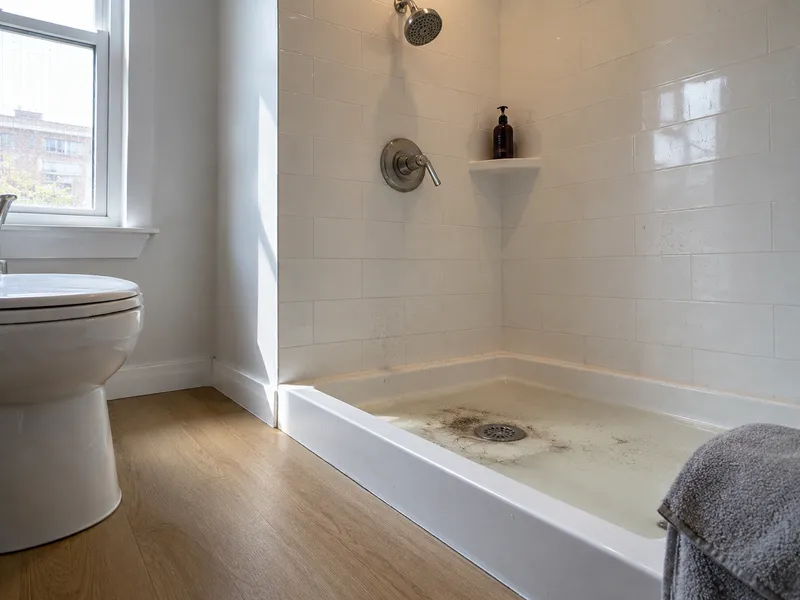 Queens co-op shower drain