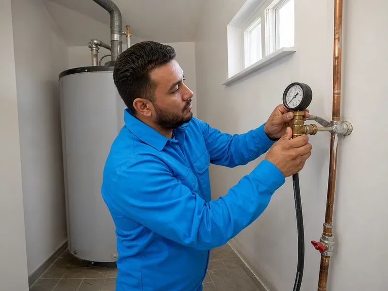 Hydrostatic pressure test