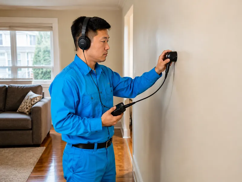 Leak detection and water damage assessment