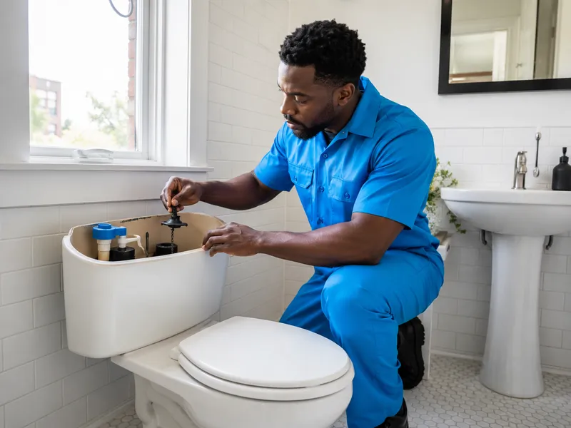 Toilet and fixture inspection