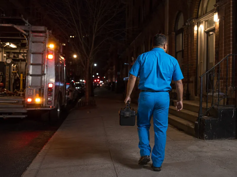Emergency sewer service