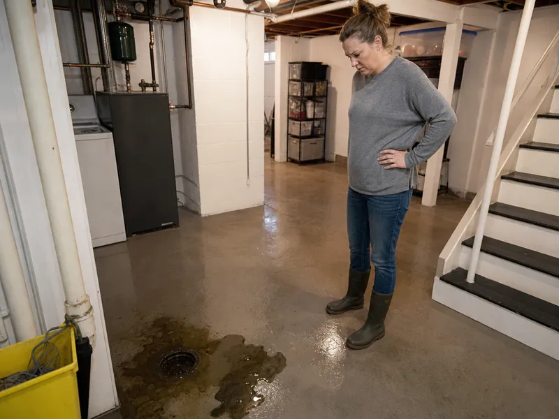 Sewer backup