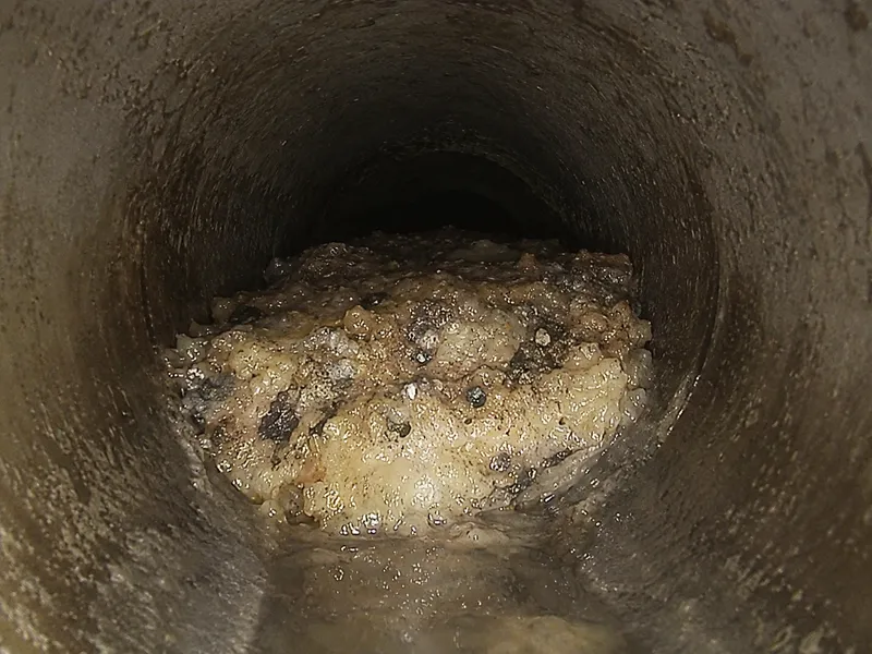 Sewer line blockage