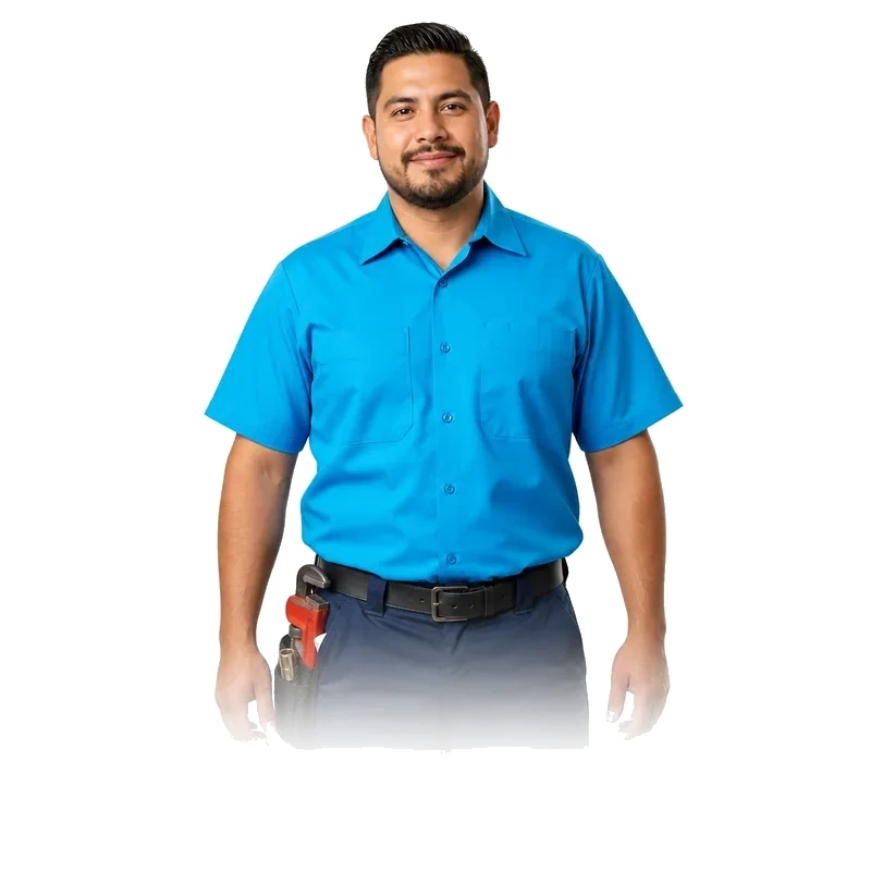 Toilet Repair technician portrait