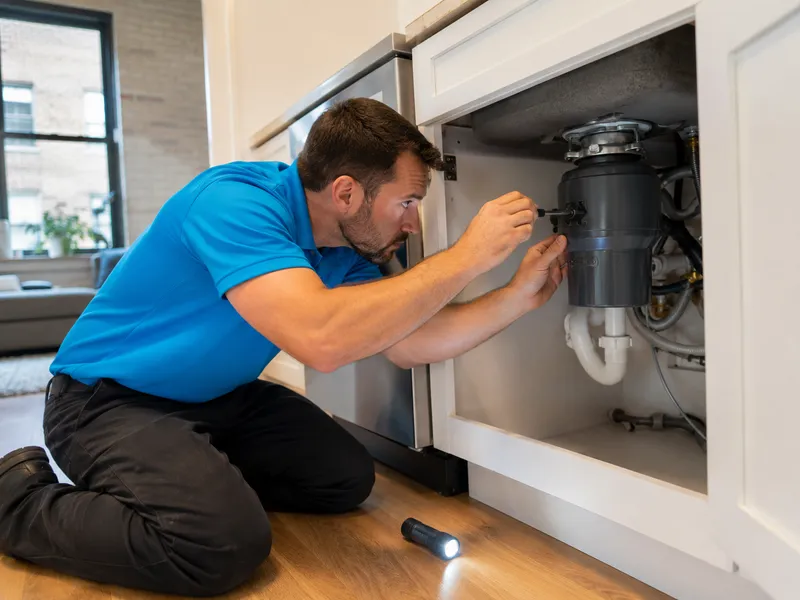 Brooklyn duplex garbage disposal