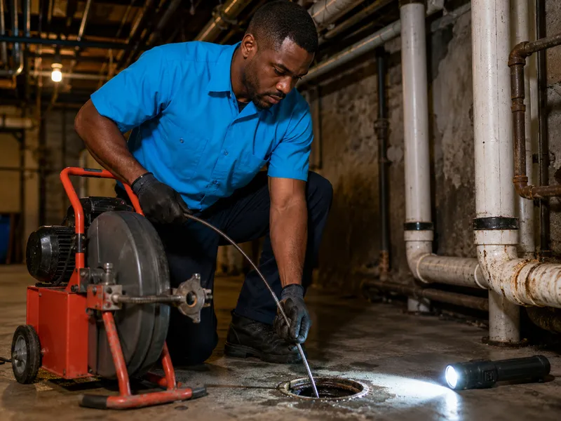 Emergency drain cleaning