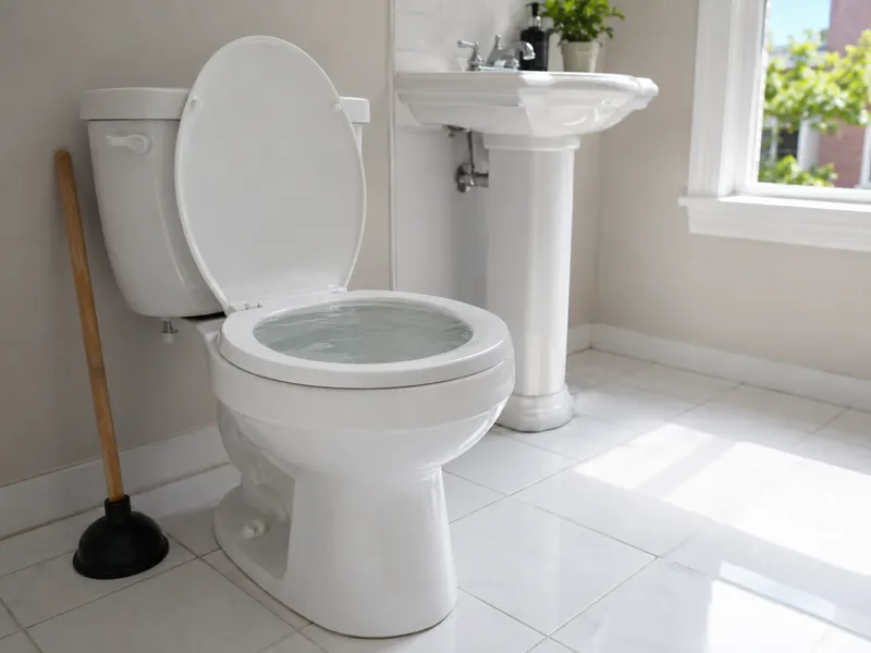 Toilet backing up