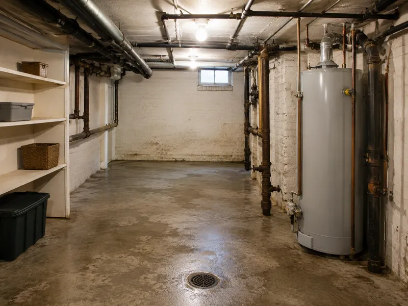 Sewer gas smell in basement