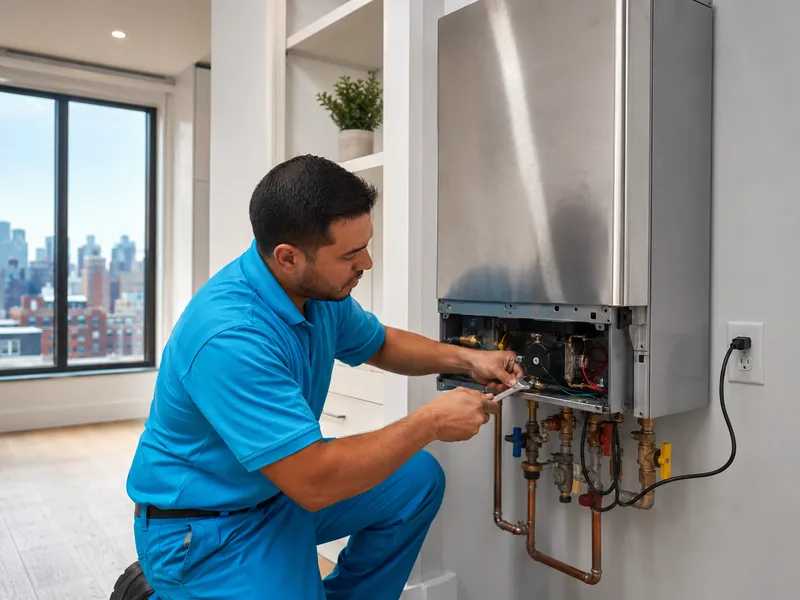 Rinnai tankless, Manhattan