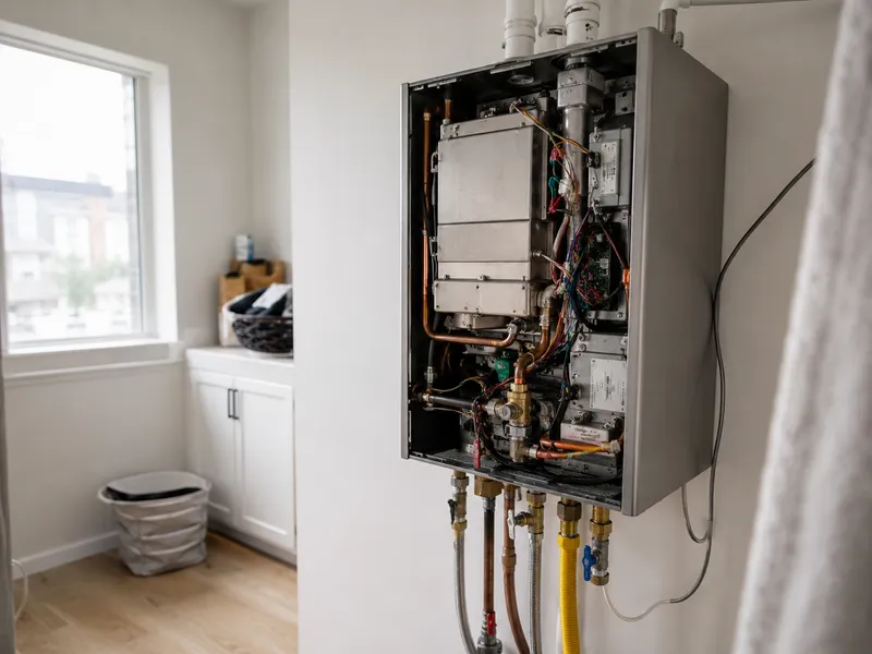 Rheem tankless, Queens