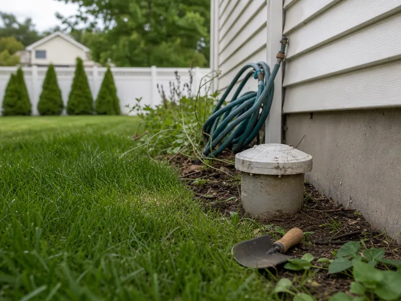 Sewer line, Staten Island home