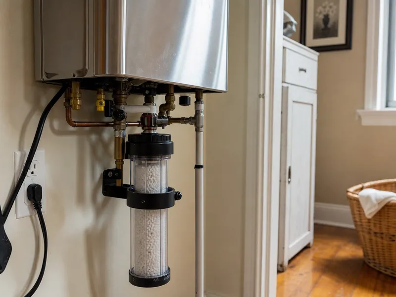 Navien tankless, Staten Island home