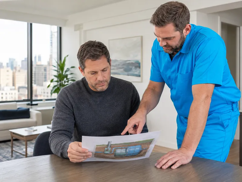 Septic inspection for home purchase