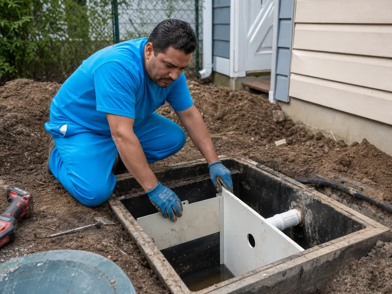 Septic tank repair