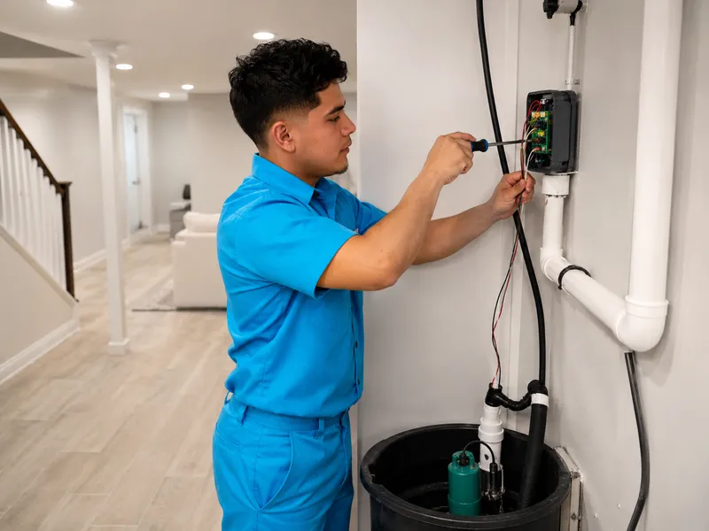 Septic alarm installation and repair