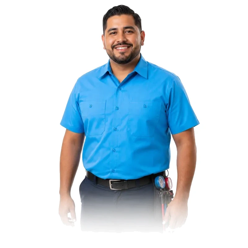Central AC Installation technician portrait