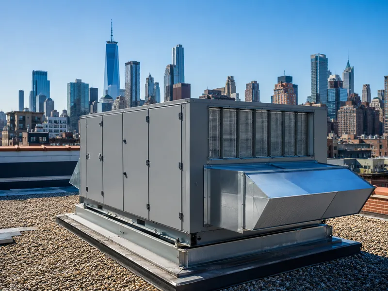 Packaged central AC