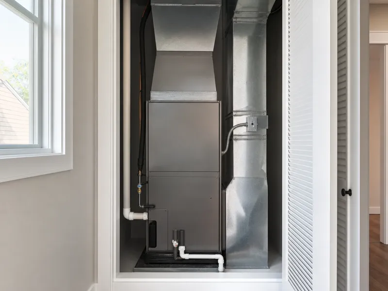 Gas furnace + AC combo