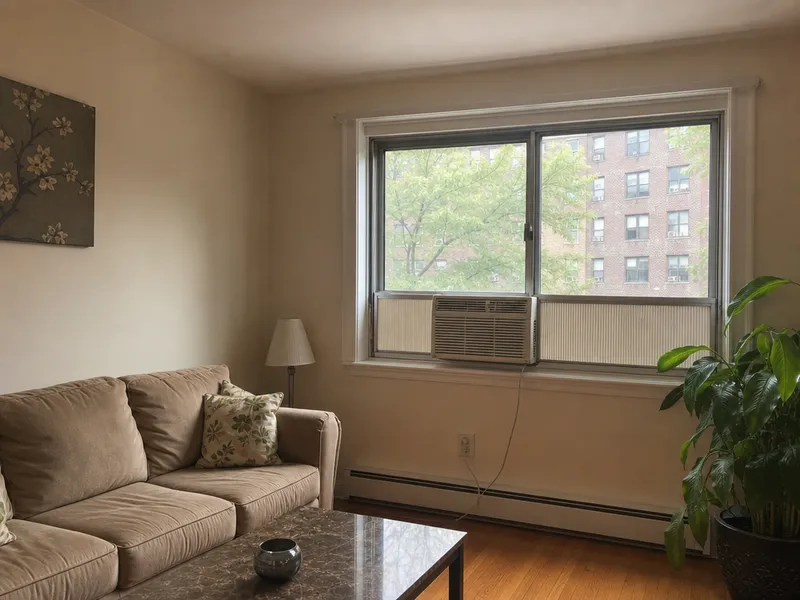 Slider window AC — for horizontal sliding windows