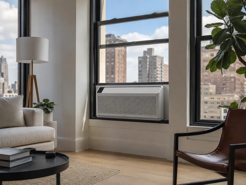 Smart window AC — Wi-Fi enabled, app control
