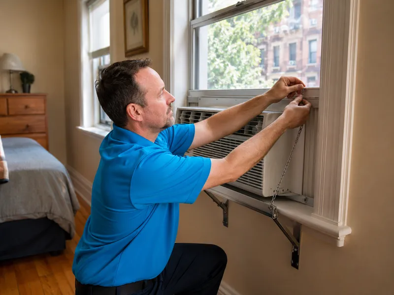 GE 8,000 BTU window AC