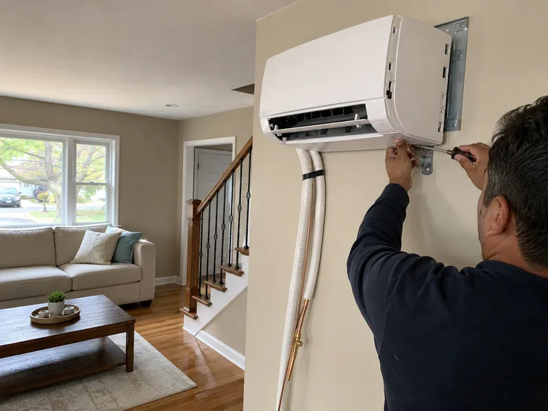 Ductless retrofit system