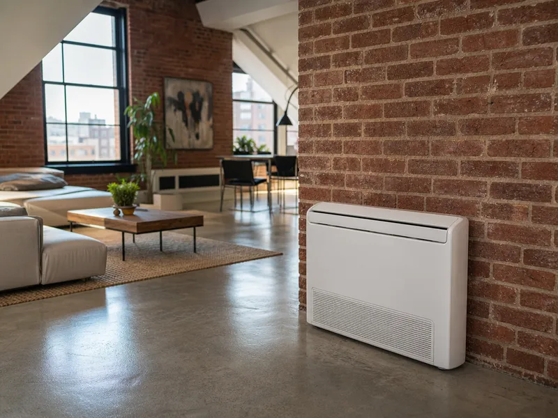 Floor-mounted mini-split