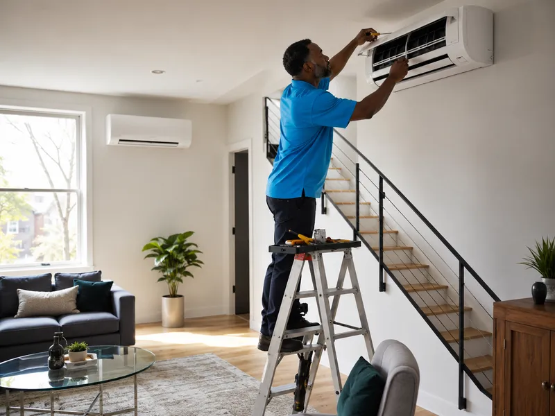 Multi-zone heat pump for Bronx duplex