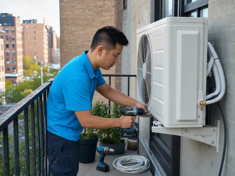 Carrier heat pump, 12,000 BTU