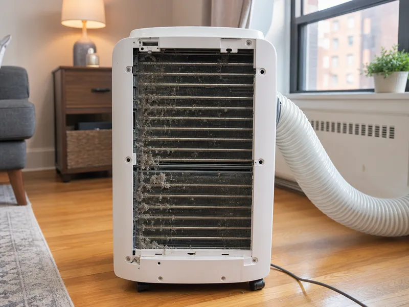 LG single-hose portable AC