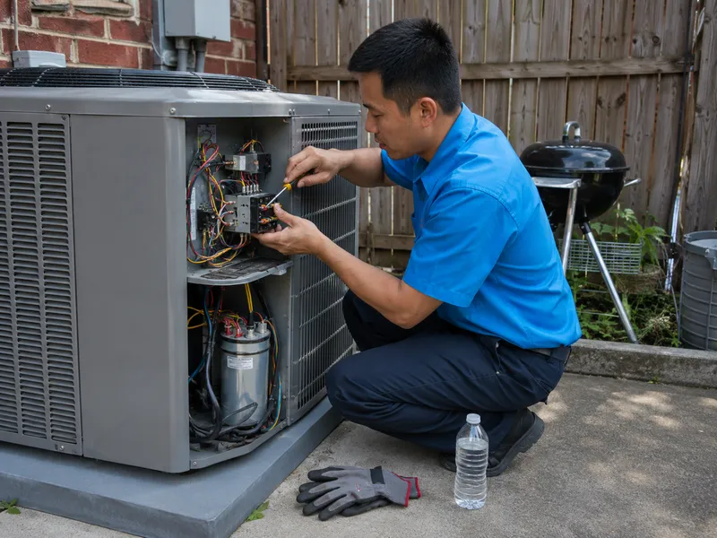 Lennox AC, Brooklyn townhouse