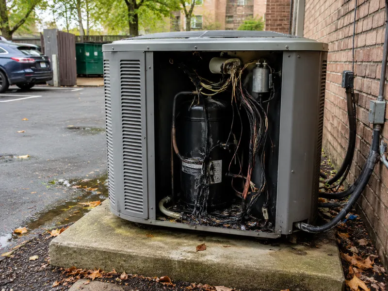 Lennox heat pump, Queens