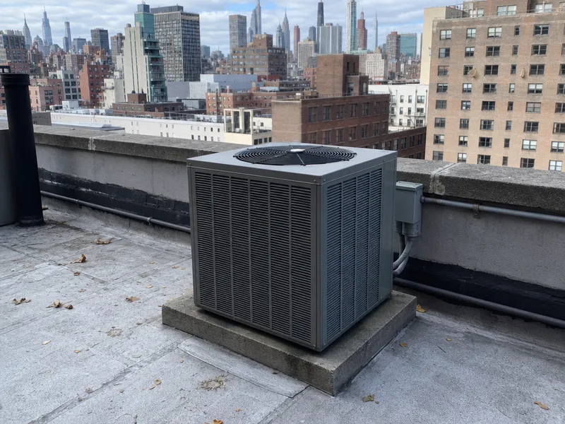 Heat pump replacement, Manhattan co-op
