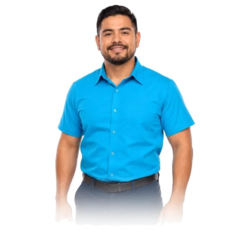 Commercial HVAC Installation technician portrait