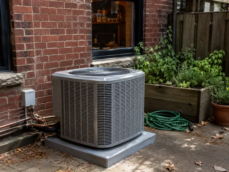 Split system, Brooklyn restaurant