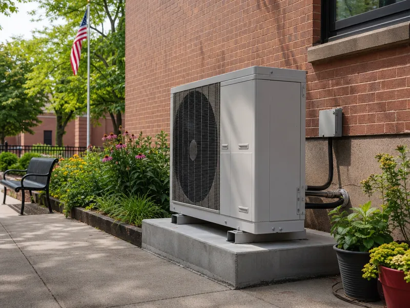 Heat pump, Bronx community center