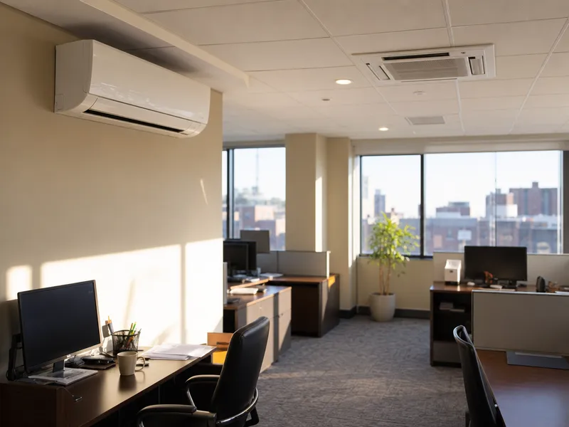 VRF system, Queens multi-zone office